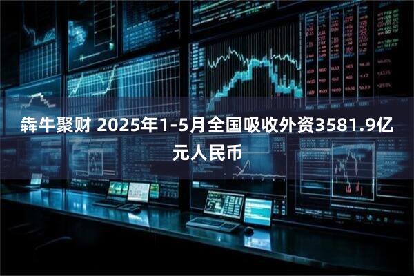 犇牛聚财 2025年1-5月全国吸收外资3581.9亿元人民币