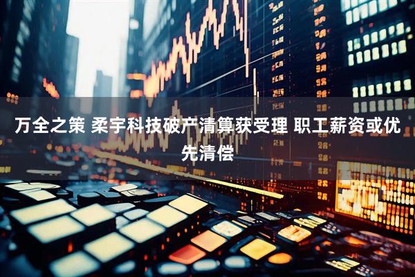 万全之策 柔宇科技破产清算获受理 职工薪资或优先清偿